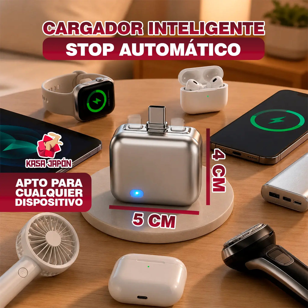 ⚡🔋 CARGADOR INTELIGENTE STOP AUTOMÁTICO – SE DESCONECTA SOLO Y PROTEGE TU BATERÍA 🛡️✅