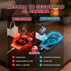 ⚡🔋 CARGADOR INTELIGENTE STOP AUTOMÁTICO – SE DESCONECTA SOLO Y PROTEGE TU BATERÍA 🛡️✅