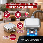 ⚡🔋 ADAPTADOR INTELIGENTE STOP AUTOMÁTICO – SE DESCONECTA SOLO Y PROTEGE TU BATERÍA 🛡️✅